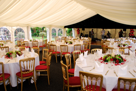 Marquees make a lovely setting for your events